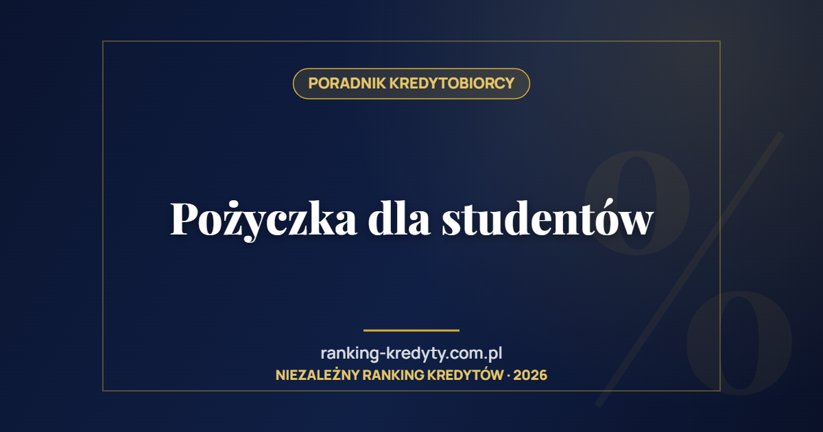 Pożyczka dla studentów