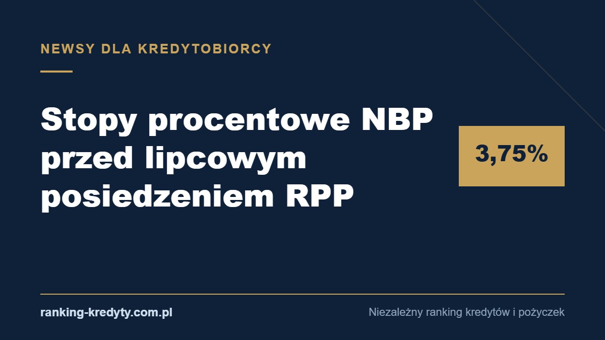 Okładka artykułu: stopy procentowe NBP przed lipcowym posiedzeniem RPP 2026