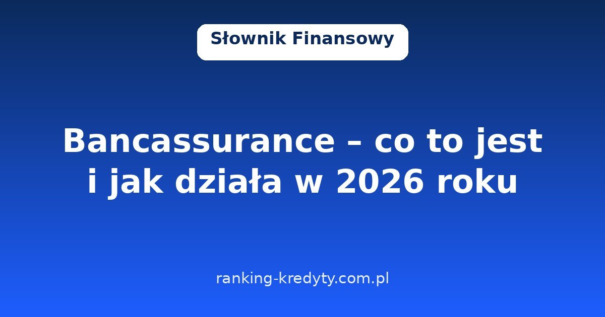 Bancassurance